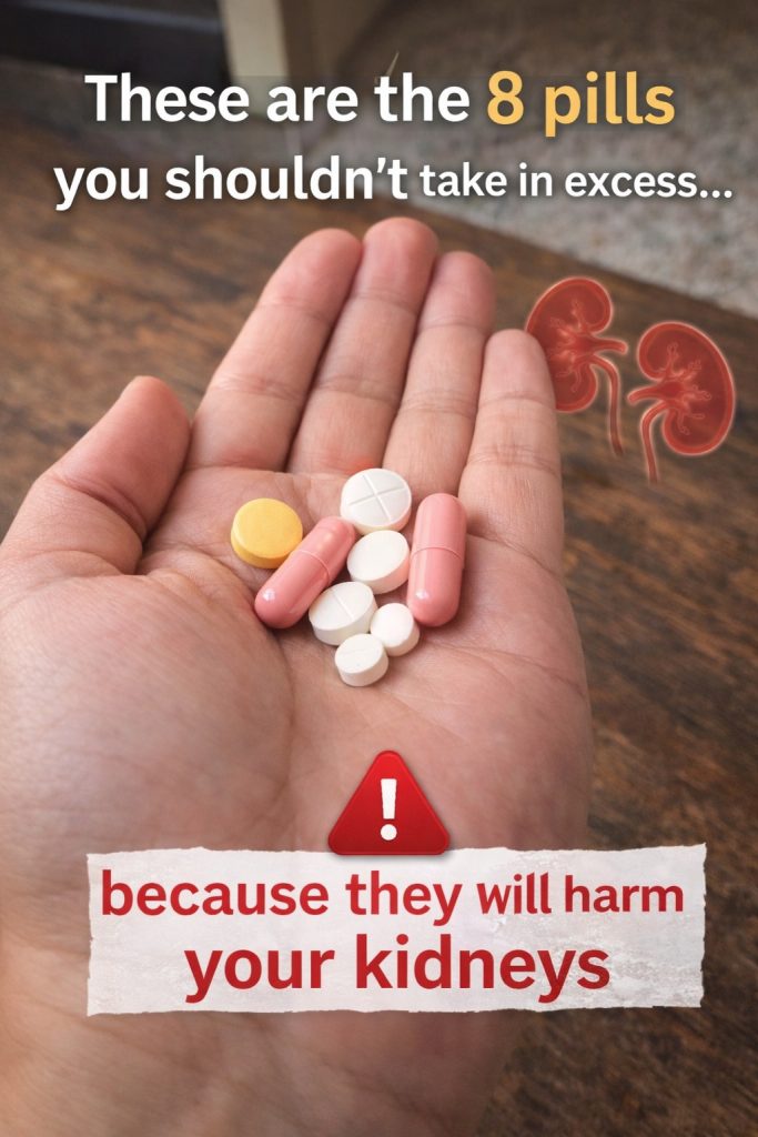 8 Common Medications You Should Avoid Taking in Excess to Protect Your Kidneys
