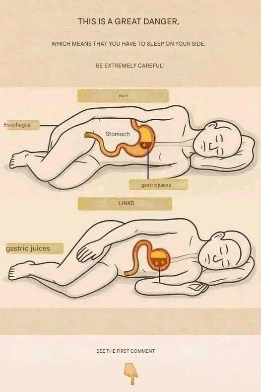 Do you sleep on your right side? Read more about the disadvantages of sleeping in this position.
