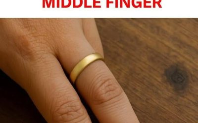 The Meaning of Wearing a Ring on the Middle Finger – Symbolism, Style & Culture