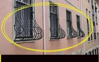 Why Do Some Window Grills Have Curves At The Bottom? The Answer Is Surprising