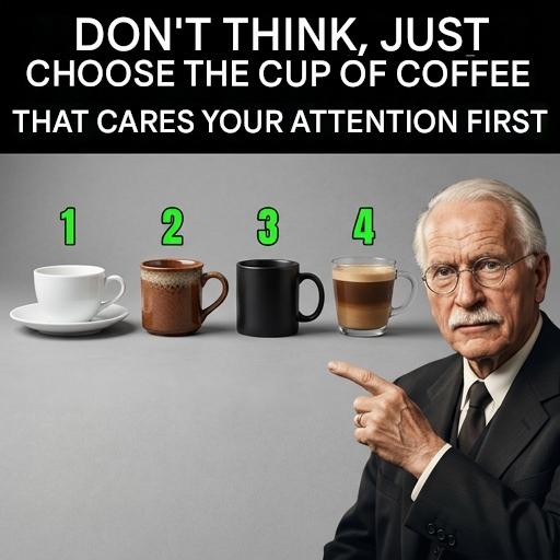 Psychological test: choose a cup of coffee and see what it reveals about you