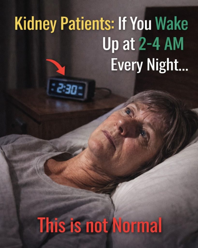 Waking Up at 2-4 AM? Gentle Habits to Support Better Sleep When Managing Kidney Health
