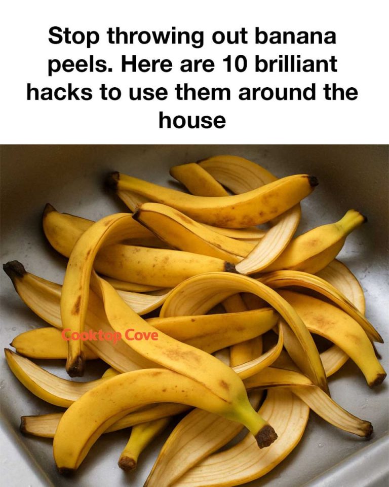 Stop throwing out banana peels. Here are 10 brilliant hacks to use them around the house