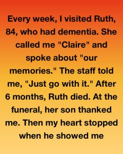 As Her Memories Slipped Away Our Bond Began