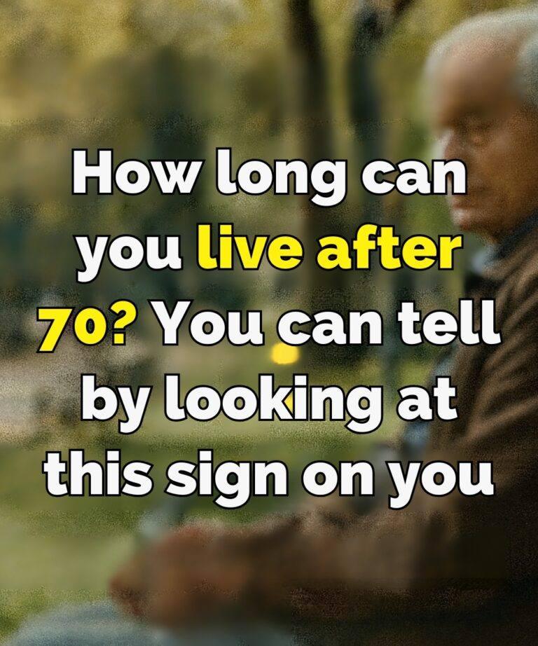 Signs That Predict How Long You’ll Live After 70