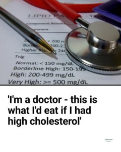 I’m a doctor – this is what I’d eat if I was diagnosed with high cholesterol