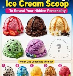 🍦 Can you find the missing ice cream scoop? Your answer might reveal a hidden side of your personality! 👀