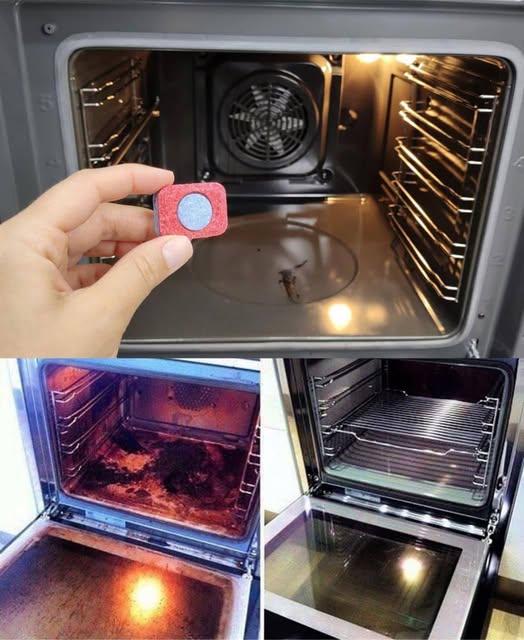 Here’s a great trick you probably didn’t know about to clean your oven.