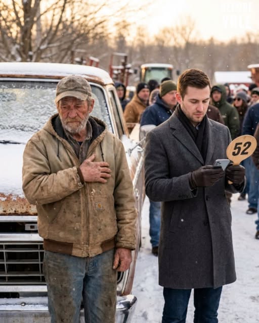 I watched a wealthy stranger buy my entire life’s work at a bankruptcy auction, only to uncover a twenty-year-old secret about my late wife and a local orphanage.