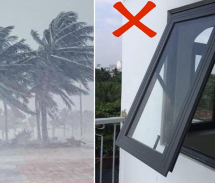 Close or open windows in strong winds: Many people do this wrong.