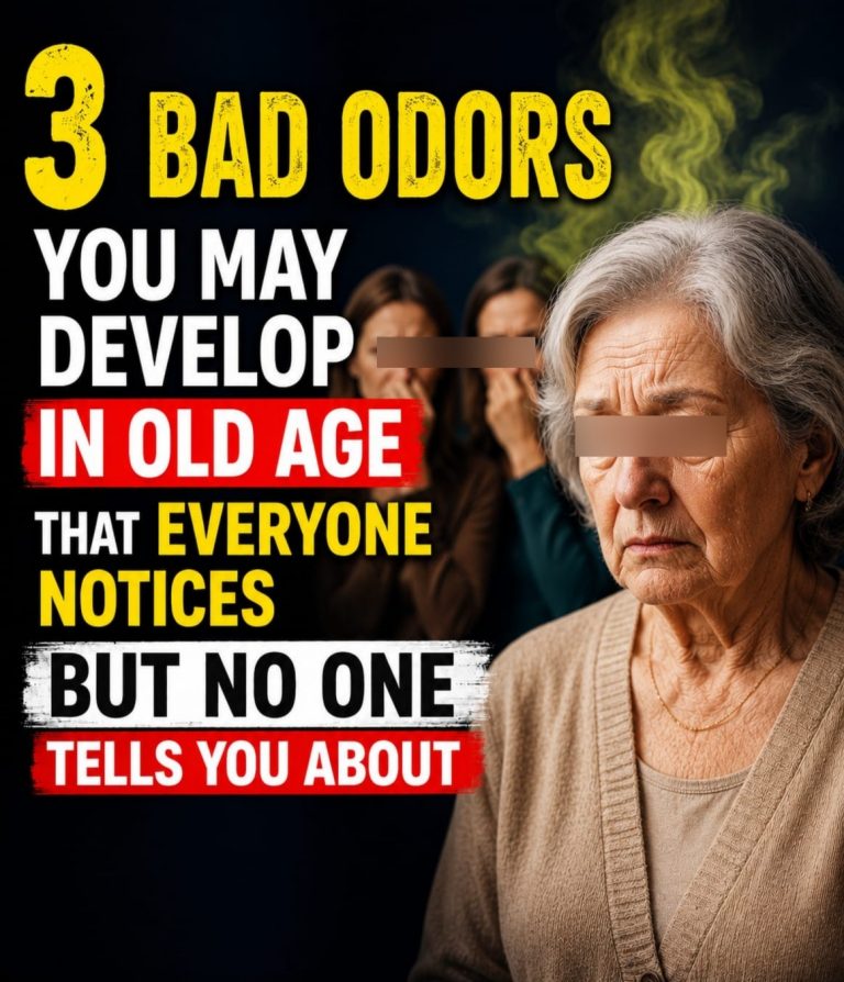 3 Bad Odors You May Develop in Old Age That Everyone Notices But No One Tells You About