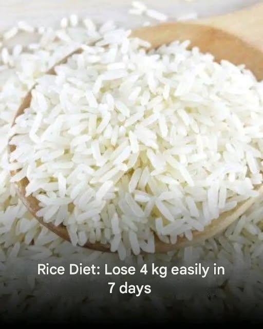 Rice Diet: Lose 4 kg easily in 7 days
