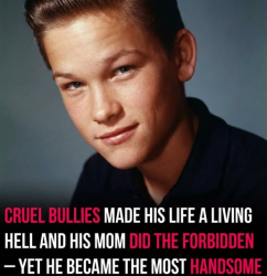 This handsome young man was born in 1952. But cruel bullies nearly broke him. His sister died tragically. He battled alcoholism. And all the while, he was rising to become a Hollywood icon. So who is he?